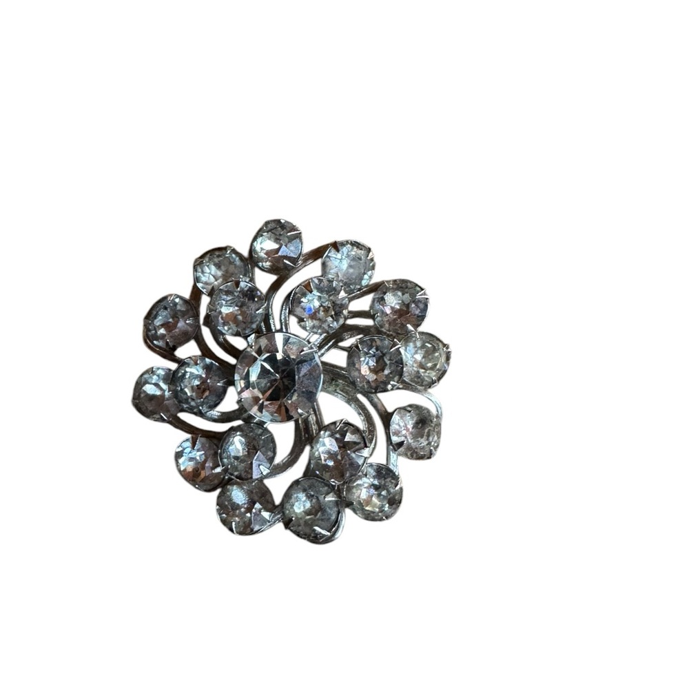 Vintage Coro Rhinestone Brooch